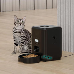 Smart Automatic Pet Feeder – Timed Cat & Dog Food Dispenser