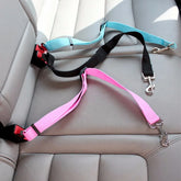 Adjustable Pet Car Seat Belt – Dog & Cat Safety Harness Lead