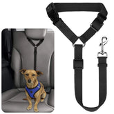 2-in-1 Pet Car Seat Belt & Leash – Adjustable Dog Safety Harness