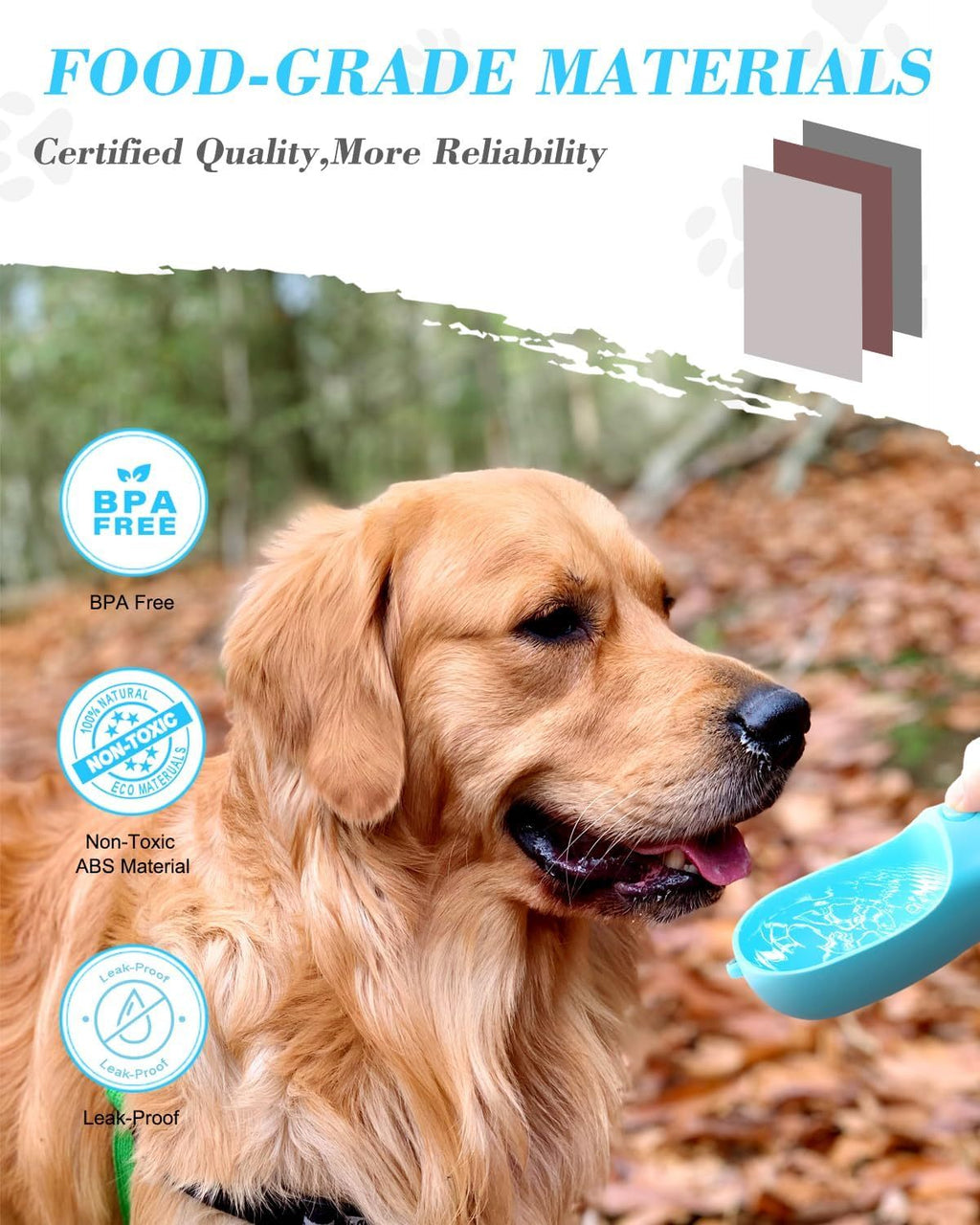 Portable Puppy Water Bottle for Dogs & Cats