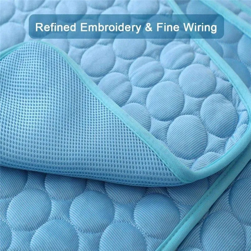 Cooling Dog Mat – Breathable Summer Pet Pad for Cats & Dogs