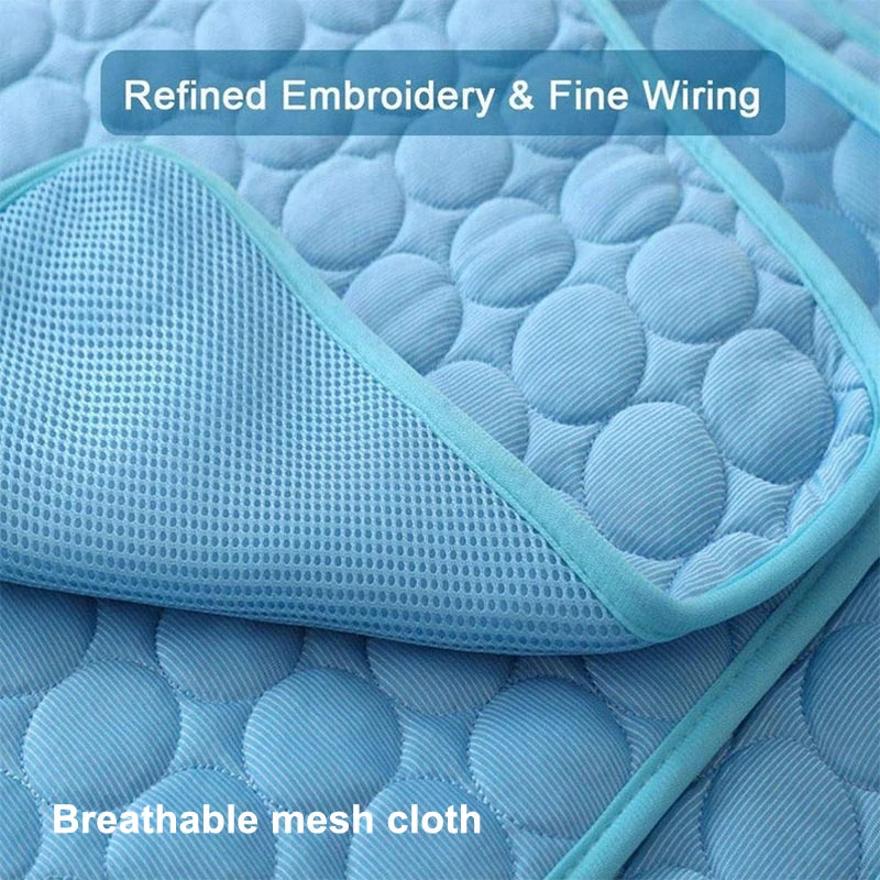 Cooling Dog Mat – Breathable Summer Pet Pad for Cats & Dogs