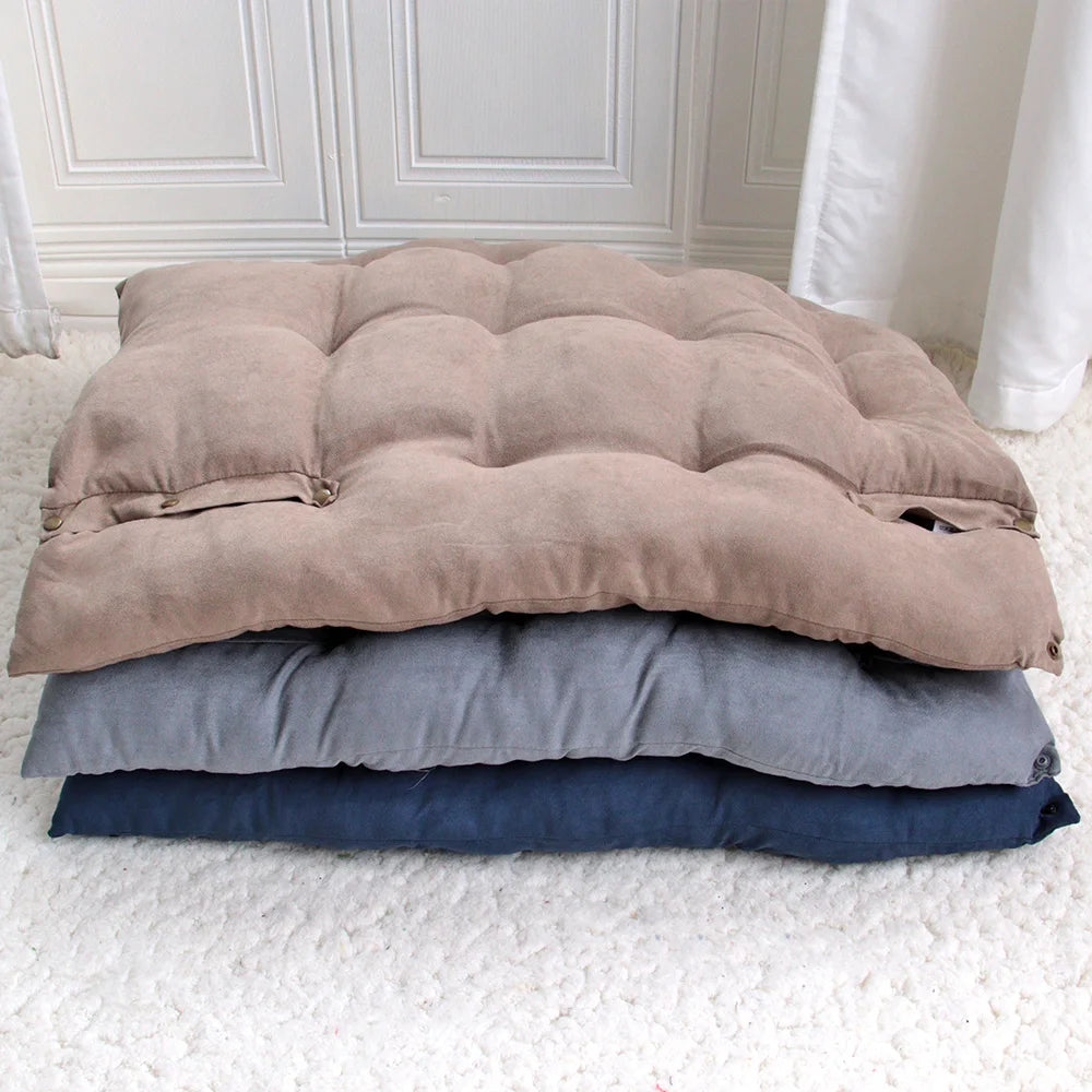 3-in-1 Dog & Cat Bed – Warm Soft Pet Cushion for Puppies & Cats