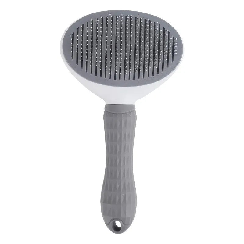 Self-Cleaning Pet Brush for Dogs & Cats – Hair Remover Comb