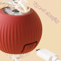 Automatic Cat Ball Toy – Smart Rolling Ball with Faux Tail