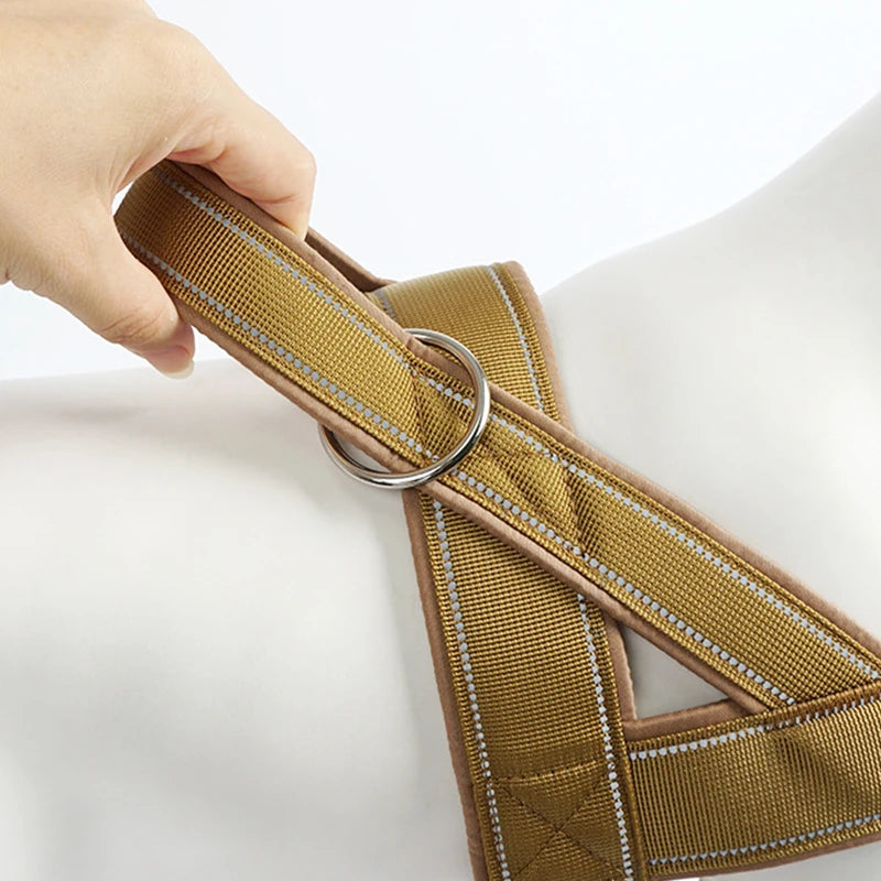 Durable No-Pull Dog Harness – Reflective Pet Harness with Handle