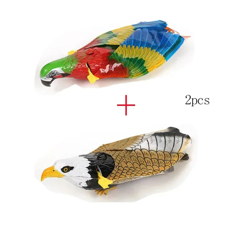Interactive Flying Bird Cat Toy – Electric Hanging Eagle Teaser