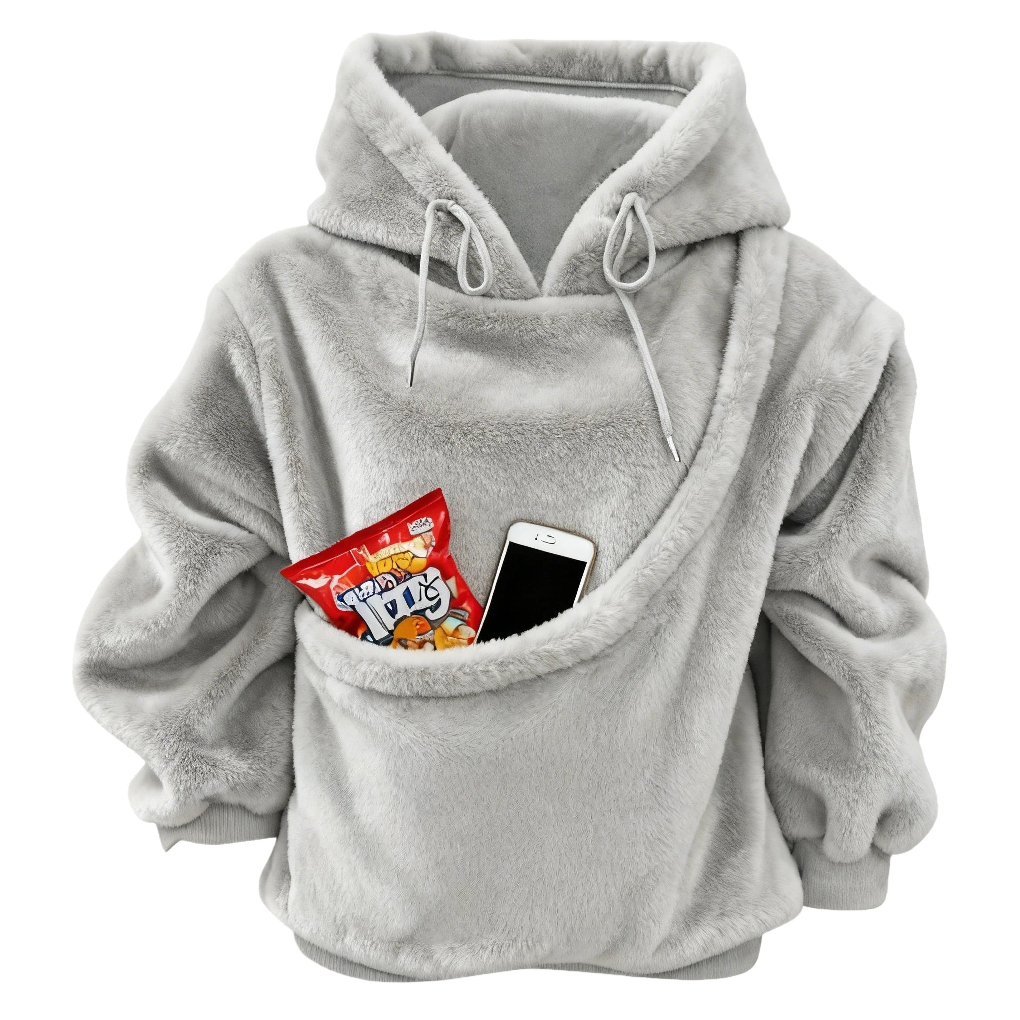 Pet Carrier Hoodie - Hands-Free Wearable Pouch for Small Dogs & Cats