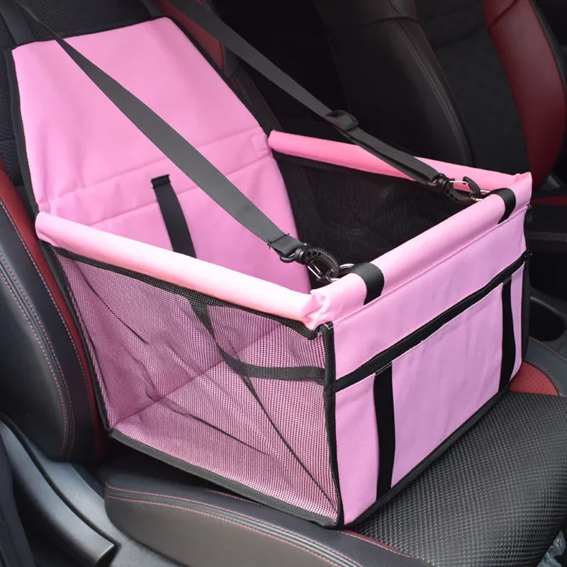Double-Layer Pet Car Seat Bag – Waterproof Travel & Safety Mat