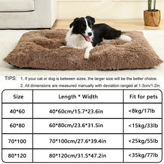 Soft Plush Dog & Cat Bed – Cozy Pet Cushion & Sleeping Sofa