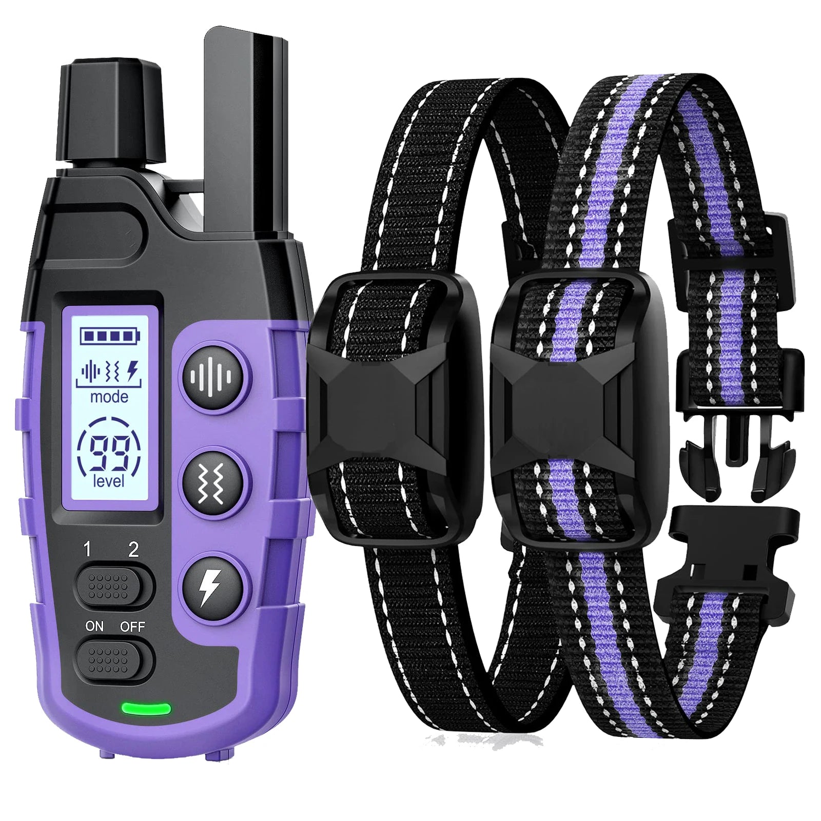 3300FT Dog Training Collar - Long Range Remote for 5-120lb Dogs