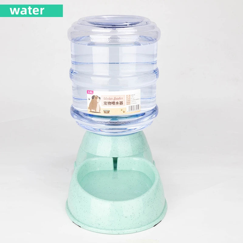 Large Capacity Pet Feeder Bowl – Cat & Dog Food Bowl with Water Dispenser