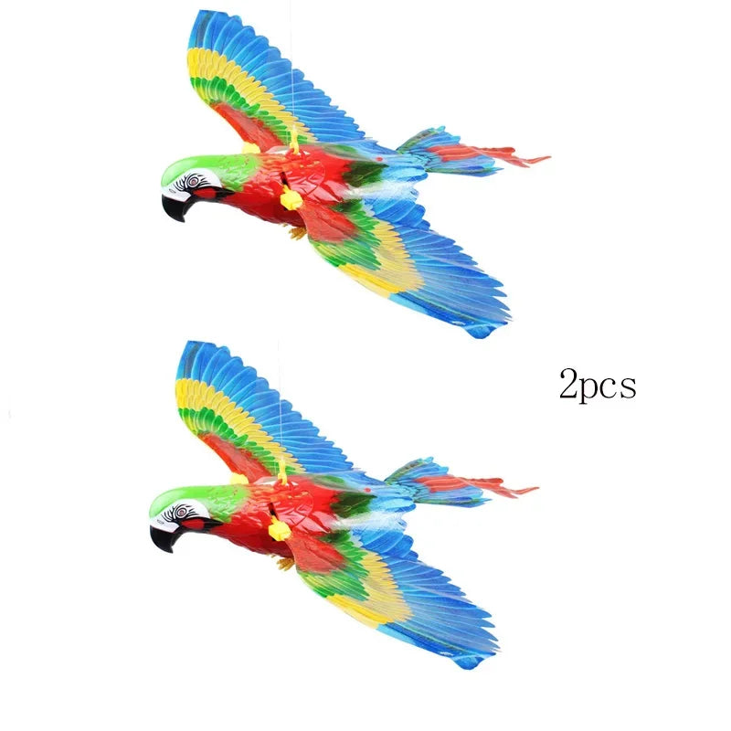 Interactive Flying Bird Cat Toy – Electric Hanging Eagle Teaser