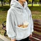 Pet Carrier Hoodie - Hands-Free Wearable Pouch for Small Dogs & Cats