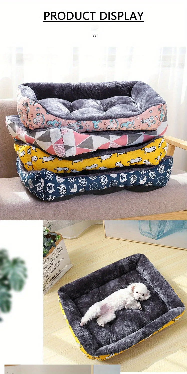 Pet Bed Sofa – Soft Cushion for Dogs & Cats of All Sizes