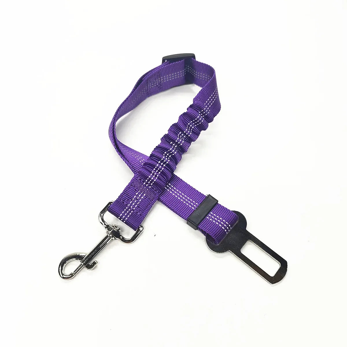 Adjustable Pet Car Seat Belt – Dog & Cat Safety Harness Lead