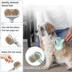 Steam Spray Dog Grooming Brush – Luxury Pet Hair Remover