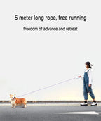 LED Retractable Dog Leash - Illuminated Roulette Leash