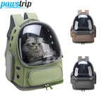 Transparent Cat Carrier Backpack – Breathable Travel Bag for Pets
