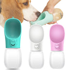 Portable Dog Water Bottle – Outdoor Leakproof Pet Drinking Bowl