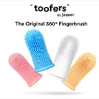 Pet Finger Toothbrush - Super Soft Silicone Teeth Cleaning Tool for Dogs & Cats