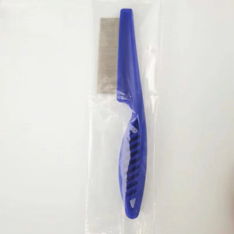Stainless Steel Pet Flea & Hair Comb – Dog & Cat Grooming Tool