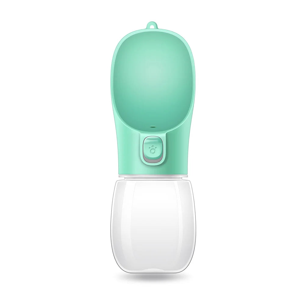 Portable Dog Water Bottle – Outdoor Leakproof Pet Drinking Bowl