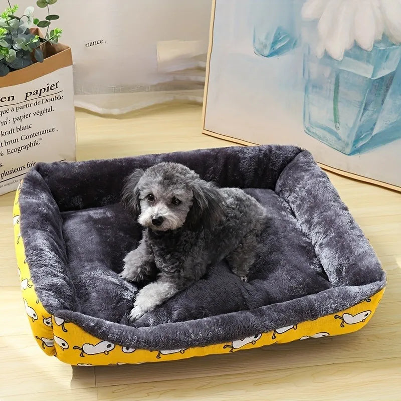 Pet Bed Sofa – Soft Cushion for Dogs & Cats of All Sizes
