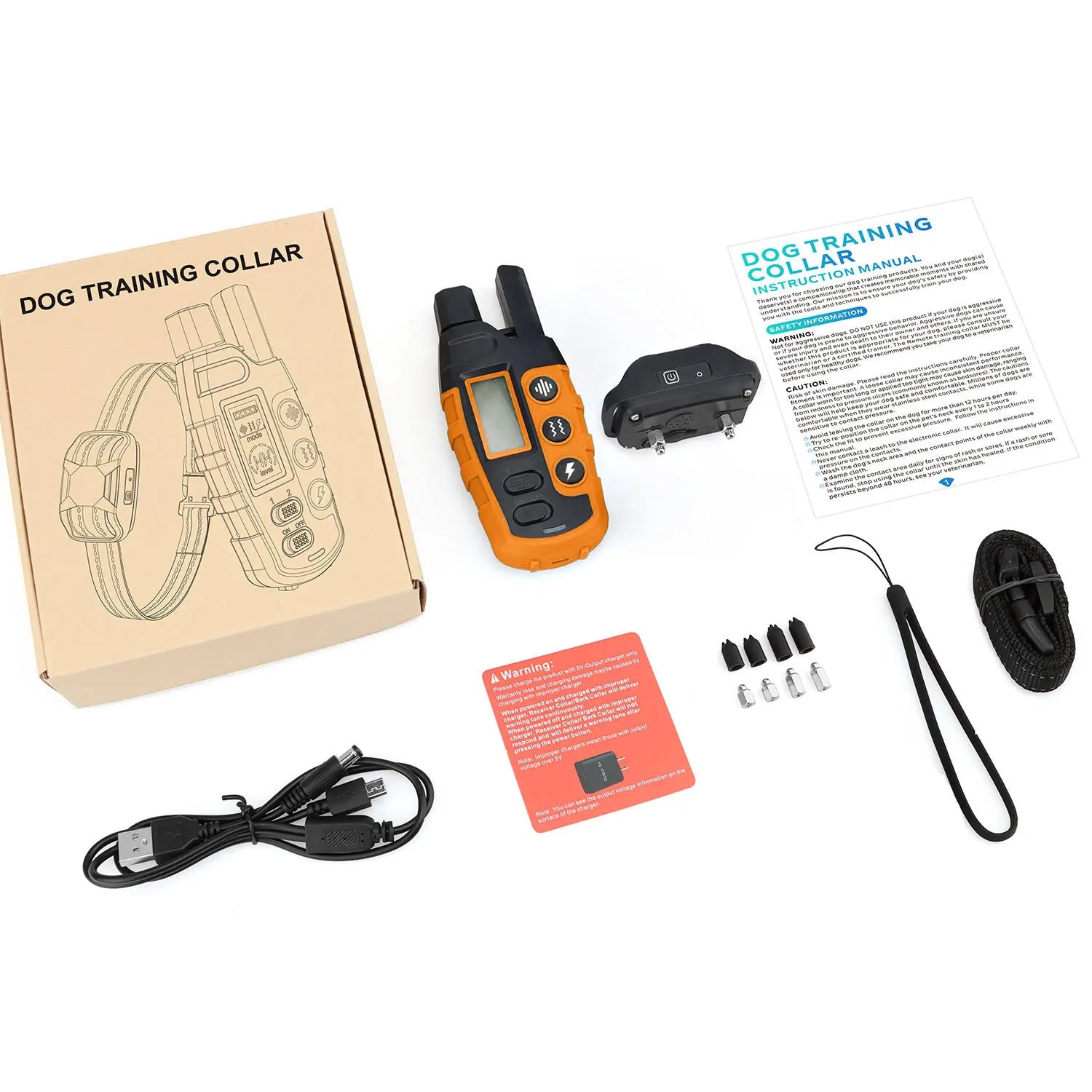 3300FT Dog Training Collar - Long Range Remote for 5-120lb Dogs