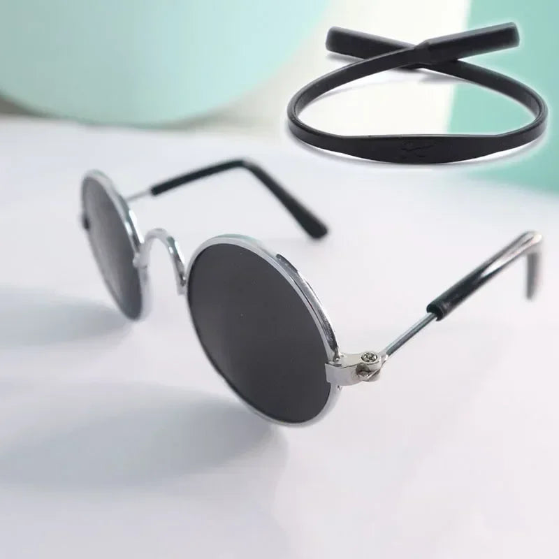 Cute Pet Sunglasses – UV Protection Glasses for Cats & Small Dogs