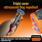 Ultrasonic Dog Training Device - Anti-Bark Deterrent with LED Flashlight