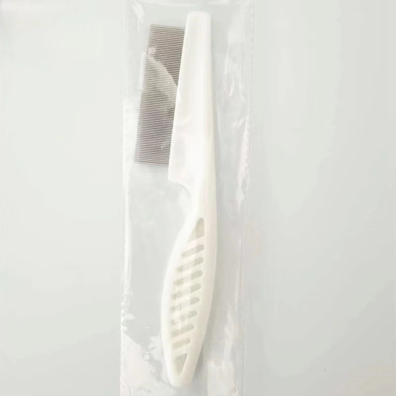 Stainless Steel Pet Flea & Hair Comb – Dog & Cat Grooming Tool