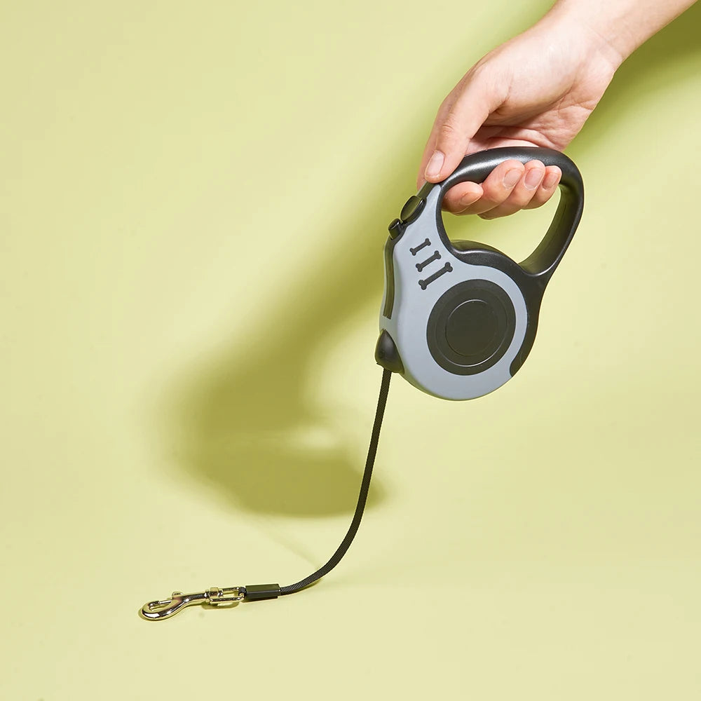 Retractable Dog & Cat Leash – 3m/5m Strong Nylon Lead