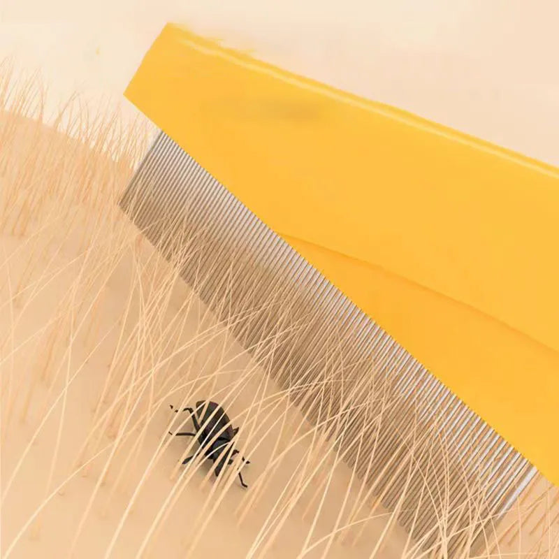 Stainless Steel Pet Flea & Hair Comb – Dog & Cat Grooming Tool