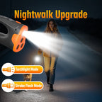 Ultrasonic Dog Training Device - Anti-Bark Deterrent with LED Flashlight