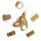 Durable No-Pull Dog Harness – Reflective Pet Harness with Handle