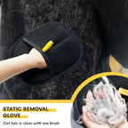 Reusable Pet Hair Removal Gloves – Double Brush Design for Cats & Dogs
