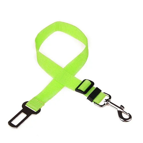 Adjustable Pet Car Seat Belt – Dog & Cat Safety Harness Lead