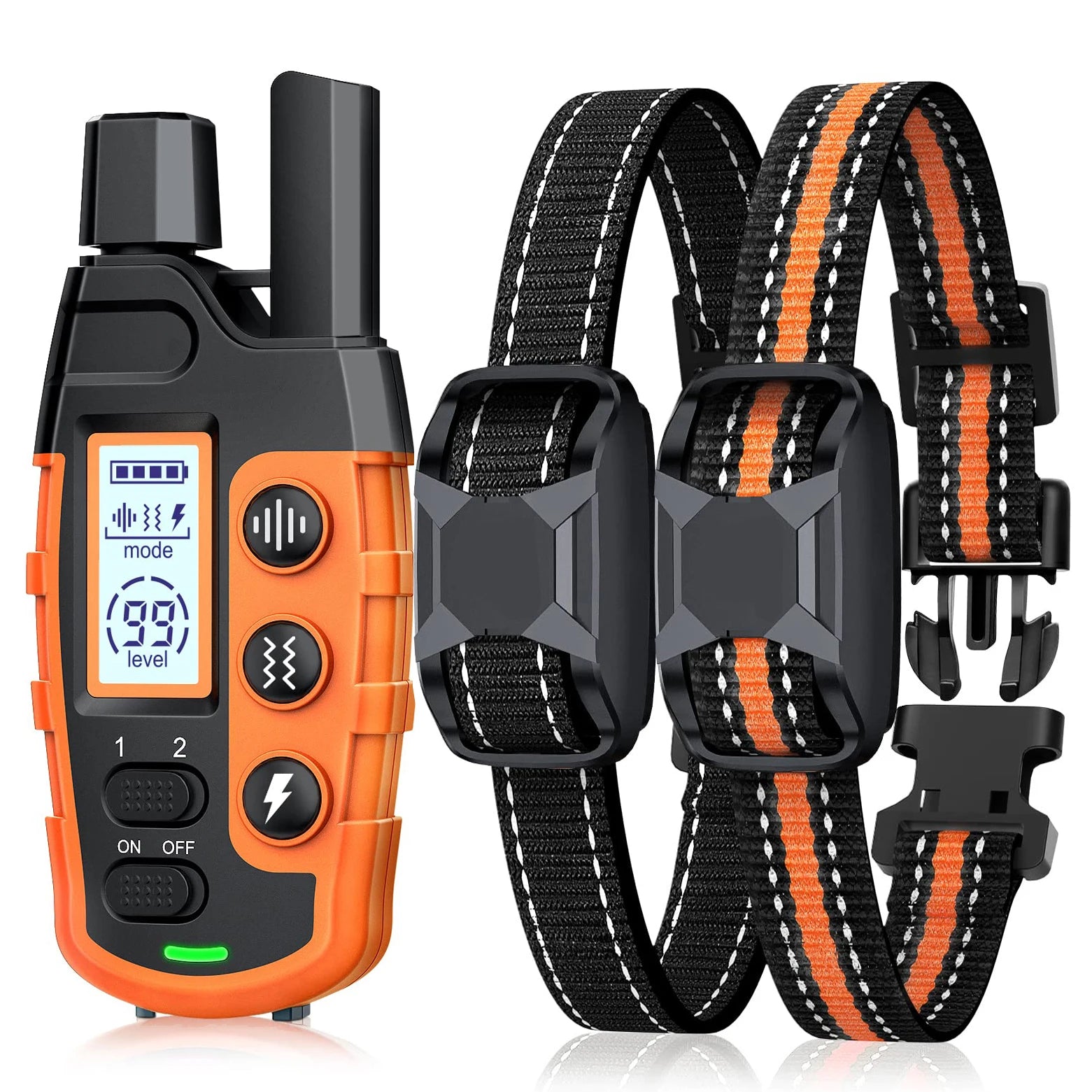 3300FT Dog Training Collar - Long Range Remote for 5-120lb Dogs
