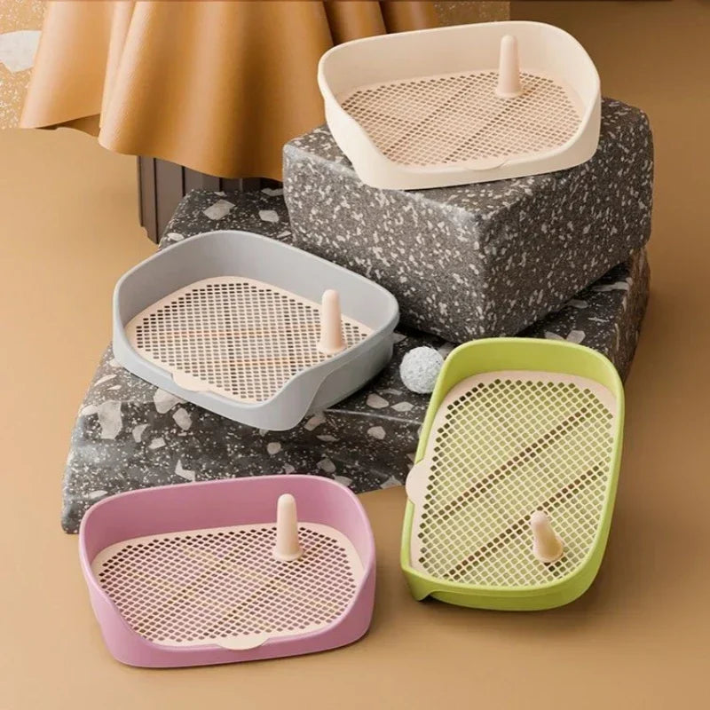 Pet Litter Box Training Puppy Pad Holder Tray Indoor