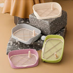 Pet Litter Box Training Puppy Pad Holder Tray Indoor