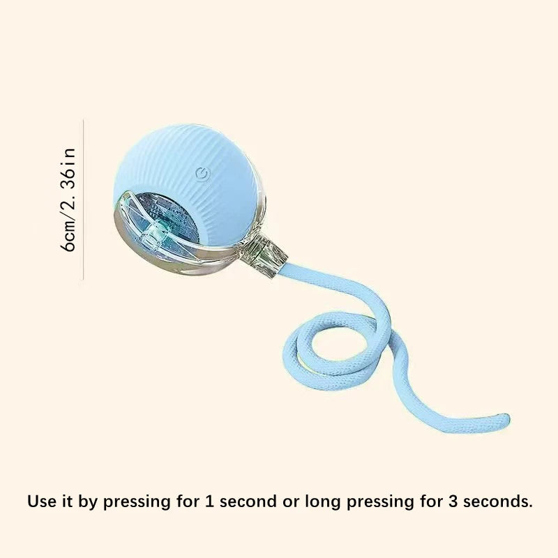 Smart Electronic Dog & Cat Toy Ball – USB Rechargeable Interactive Toy