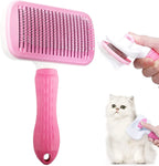 Pet Grooming Brush – Dog & Cat Hair Remover Comb for Long Hair
