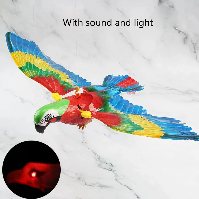 Interactive Flying Bird Cat Toy – Electric Hanging Eagle Teaser