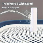 Dog Potty Training Tray – Reusable Pee Pad Holder for Pets