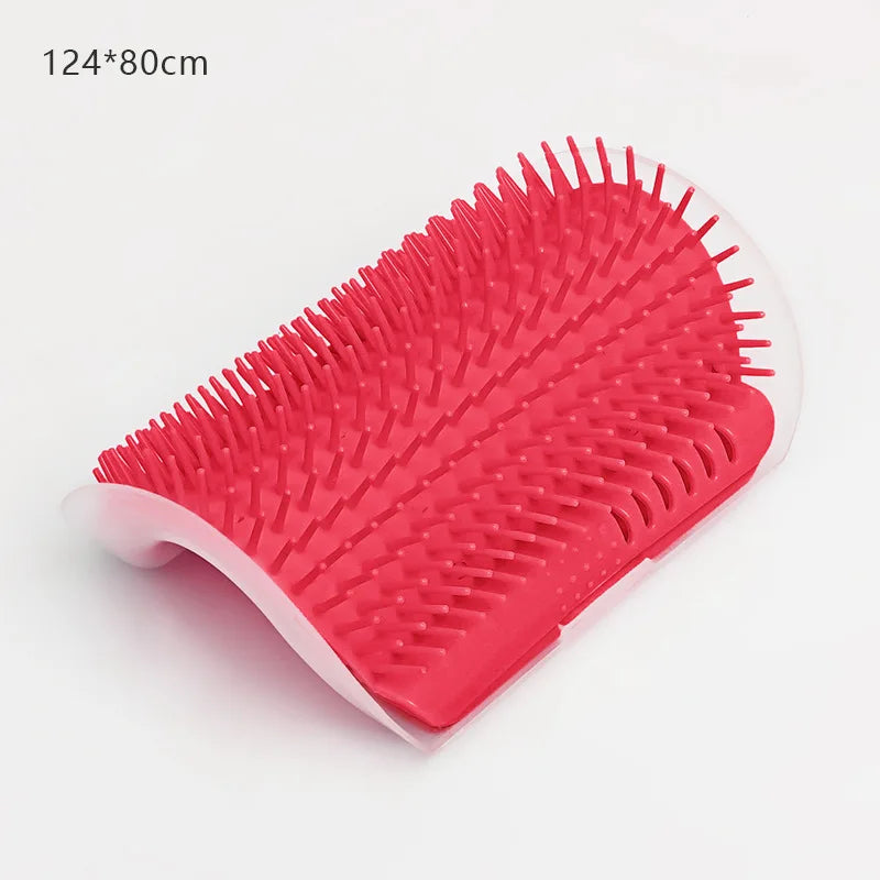 Cat Self-Cleaning Massage Brush – Hair Removal Wall Corner Tool