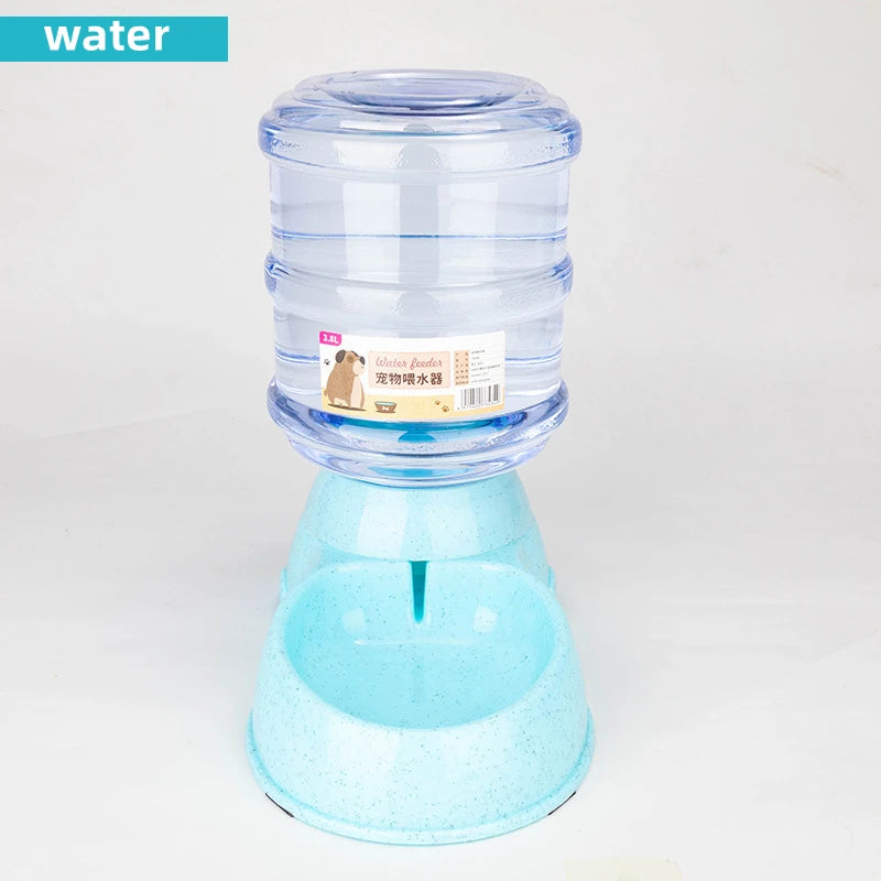 Large Capacity Pet Feeder Bowl – Cat & Dog Food Bowl with Water Dispenser