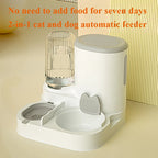 Automatic Pet Feeder & Water Dispenser – Cat & Dog Food Bowl