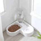 Automatic Pet Water & Food Bowl – Dual-Use Cat & Dog Feeder