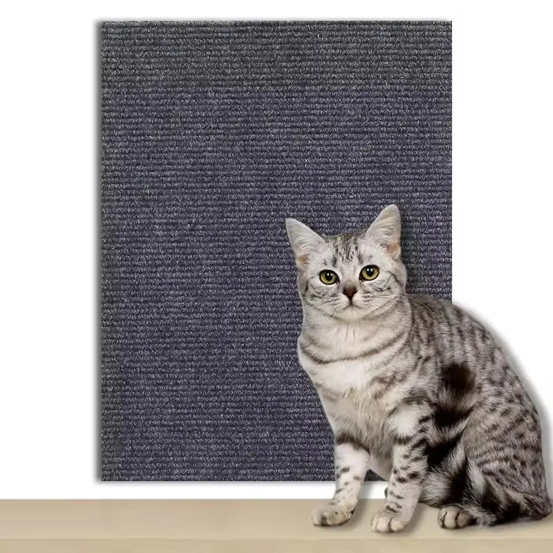 Self-Adhesive Cat Scratch Protector - Cut-to-Size Furniture Protection Mat